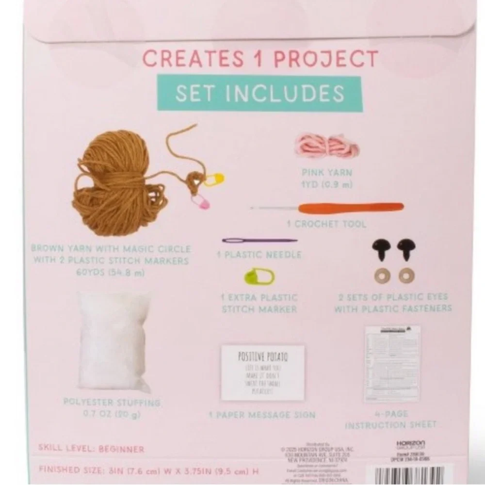 New! Positive Potato Crochet Kit from Target Bullseye's Playground